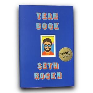 Yearbook by Seth Rogan SIGNED 1st Edition Hard Cover Autographed Book 2021